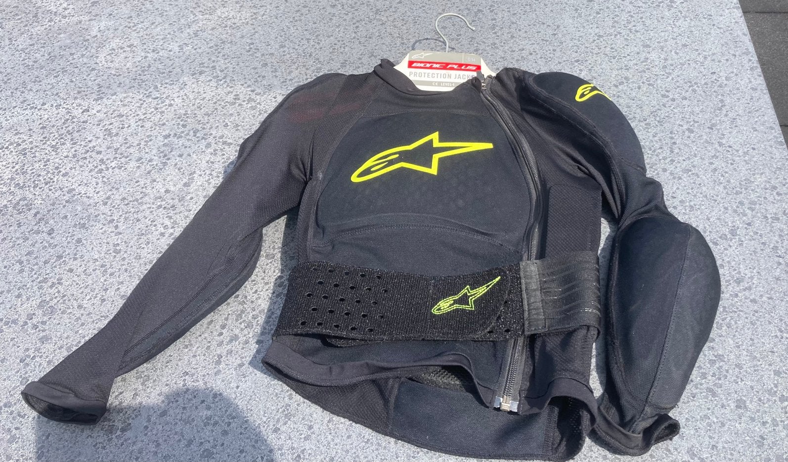 Bodyprotector alpinstars youth s/m, Motoren, Ophalen of Verzenden, Tweedehands