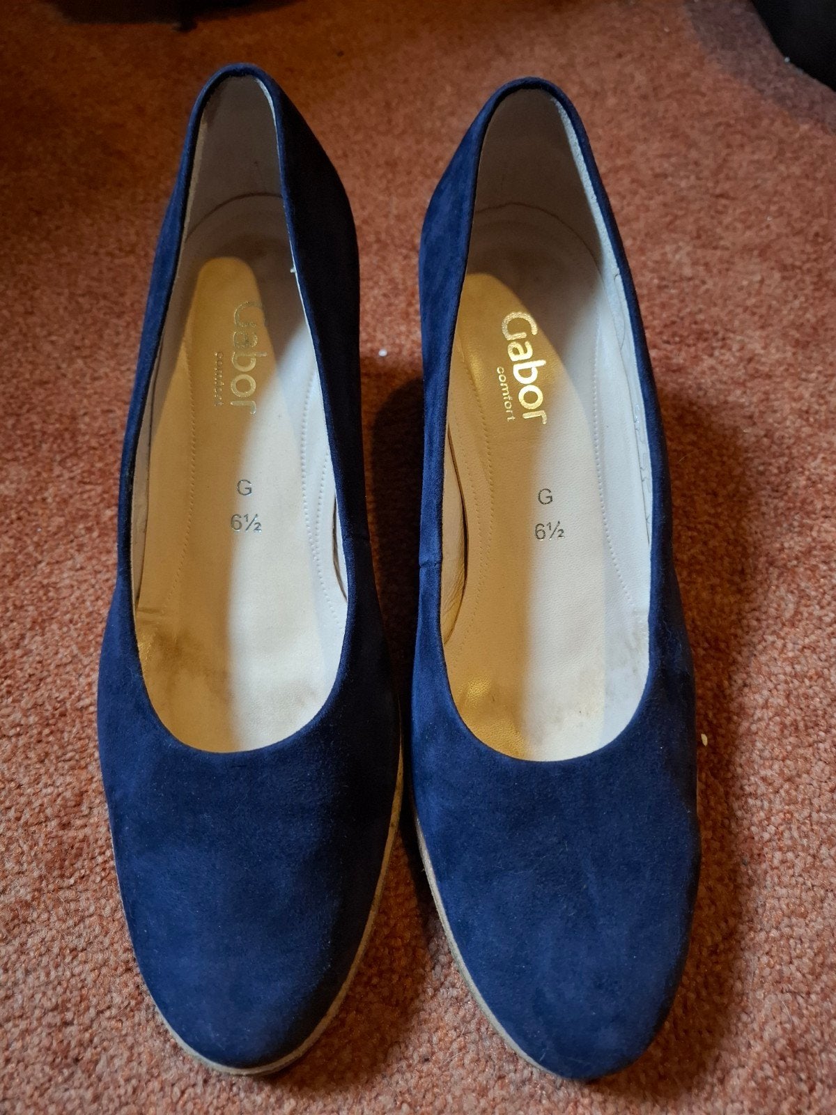nieuw: Gabor donkerblauwe pumps maat 40 / 6.5, Pumps, Blauw, Gabor, Nieuw