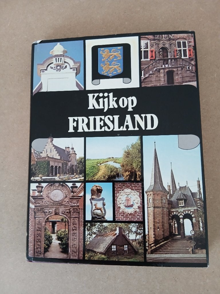 Kijk op Friesland - Boek over Friese cultuur en historie, Ophalen of Verzenden, 20e eeuw of later, Onbekend, Gelezen