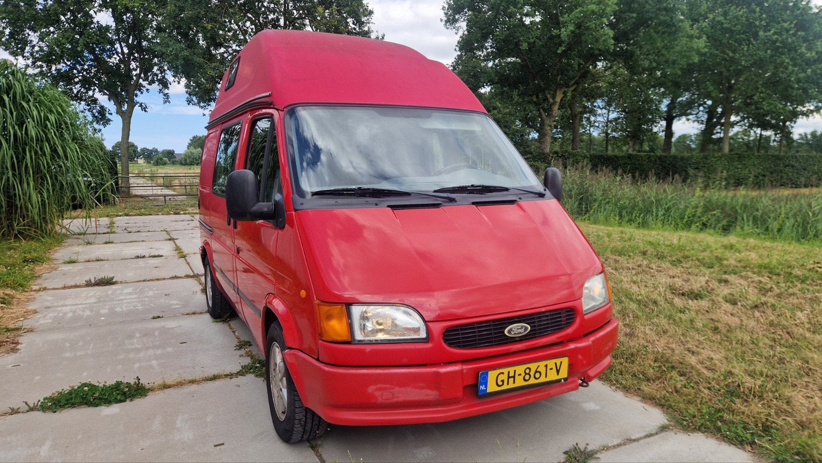 Ford transit 2.5 turbo diesel Westfalia camper, Overige merken, Chemisch toilet, Buscamper of Camperbus, Ringverwarming