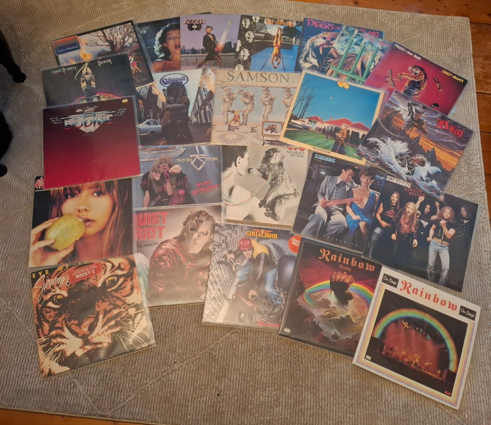 Hardrock Vinyl - LOSSE VERKOOP, LP, Rock, Ophalen of Verzenden, Zo goed als nieuw