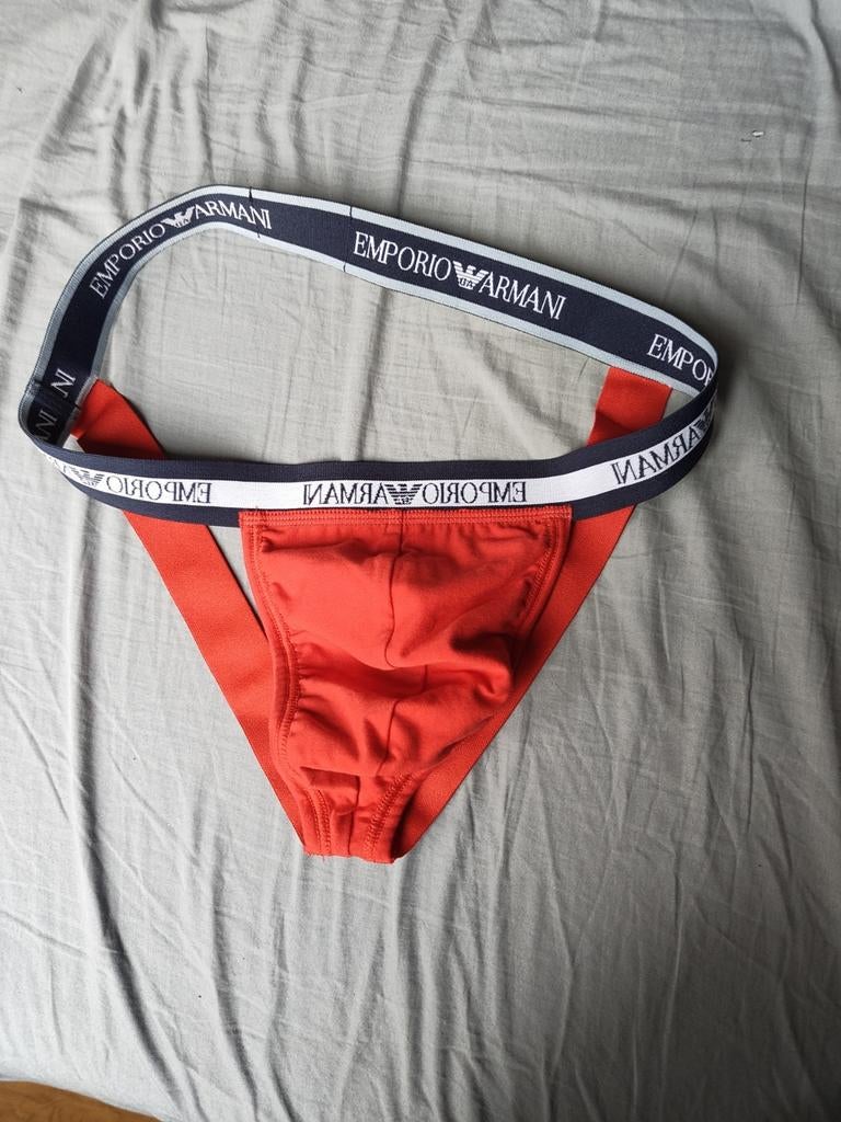 Emporio Armani Jockstrap Maat M, Kleding | Heren, Verzenden, Rood, Emporio Armani, Slip