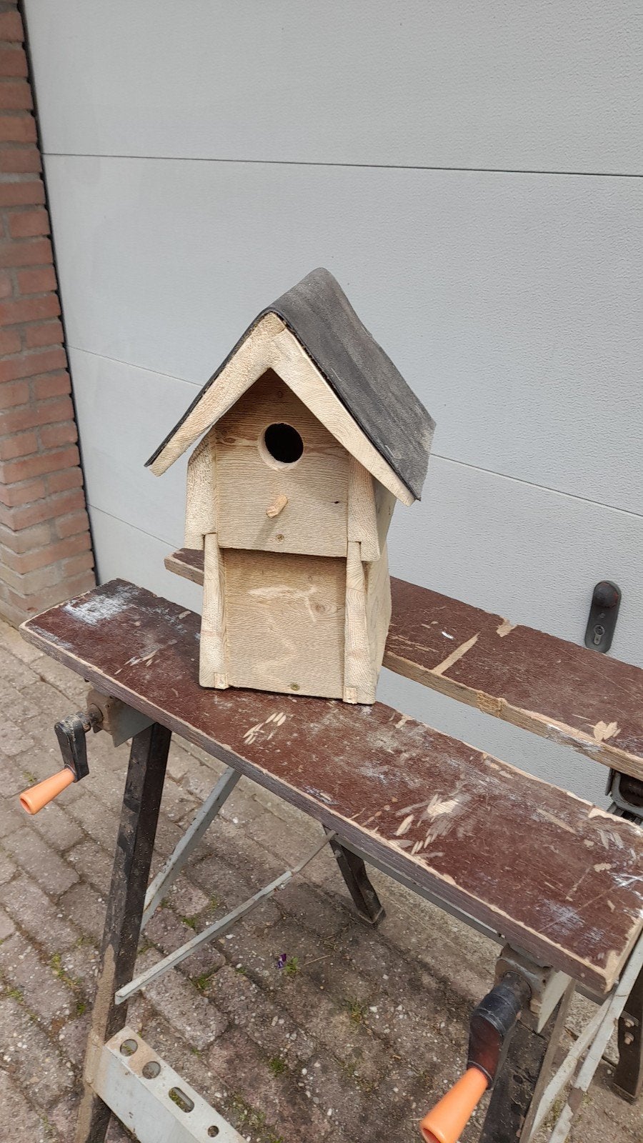 Mezen nestkastje, Ophalen, Nieuw