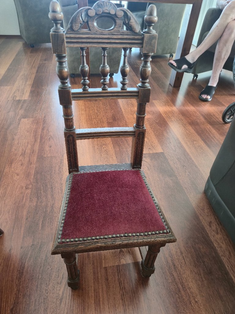 Stoeltje, Ophalen of Verzenden, Gebruikt, Hout
