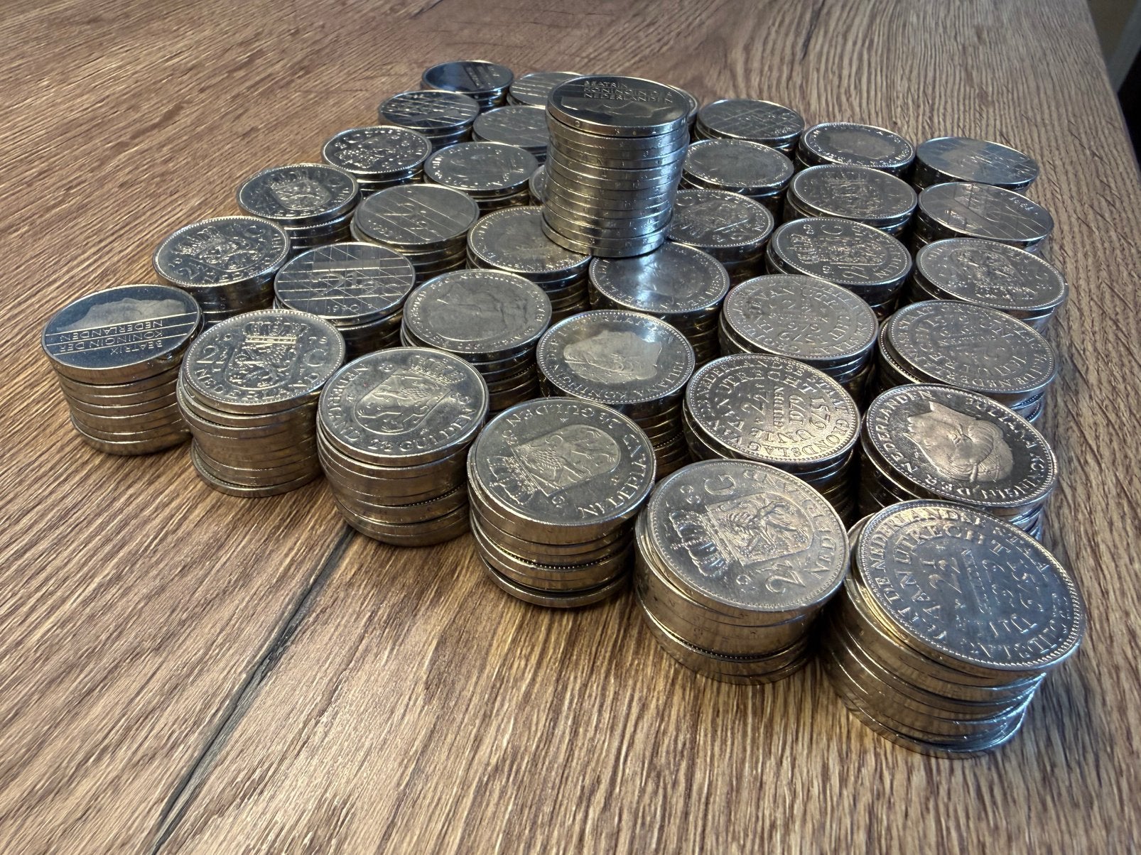 373 rijksdaalders en 243 guldens nikkel, Gulden, Ophalen of Verzenden, Zo goed als nieuw