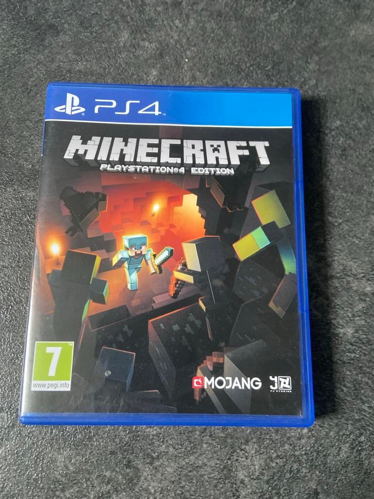 Minecraft PlayStation 4 Edition - Bouw je eigen wereld!, Spelcomputers en Games, Games | Sony PlayStation 4, Gebruikt, Eén computer