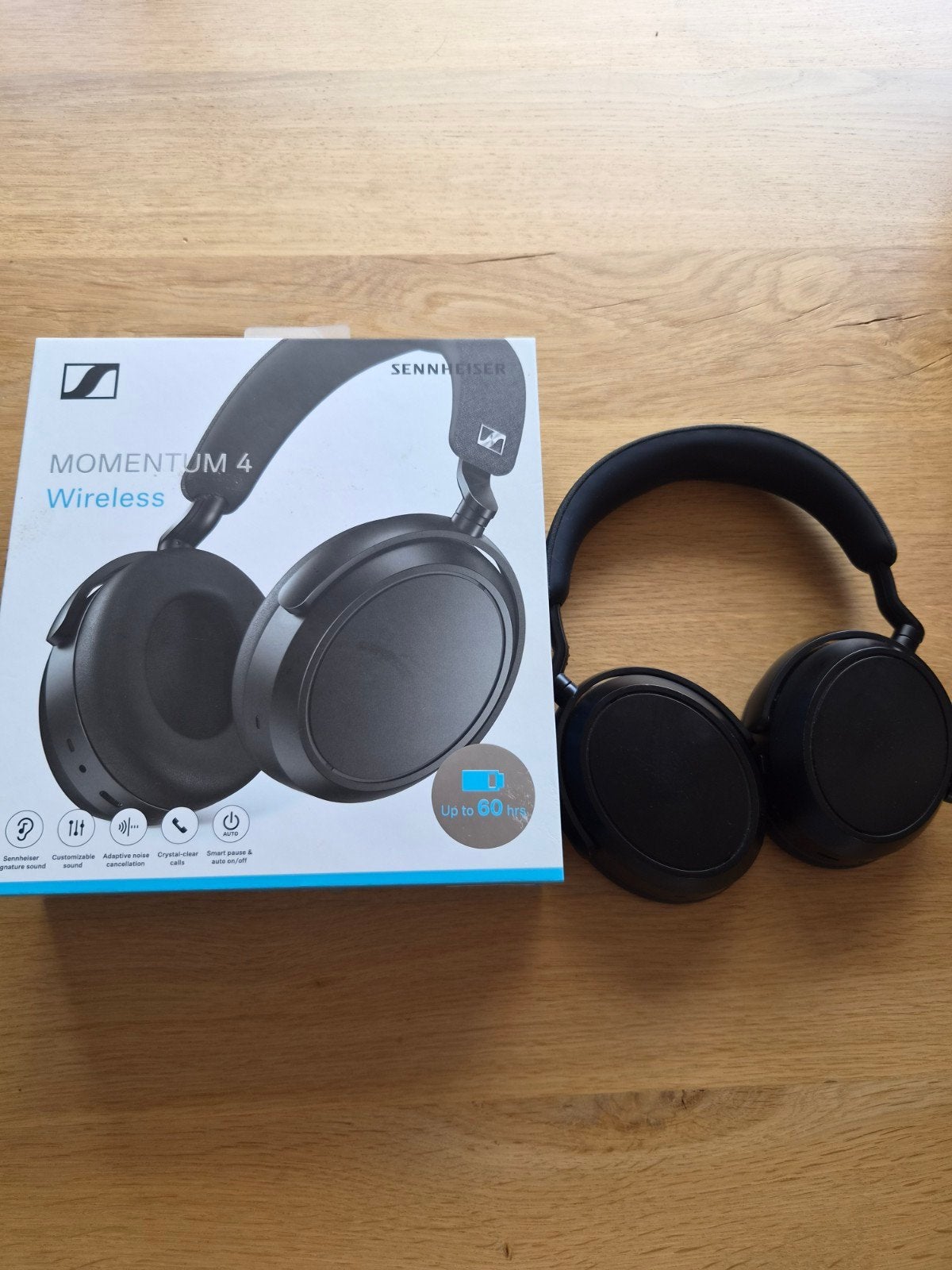 Sennheiser Momentum 4 Wireless koptelefoon, Ophalen, Gebruikt, Sennheiser, Draadloos