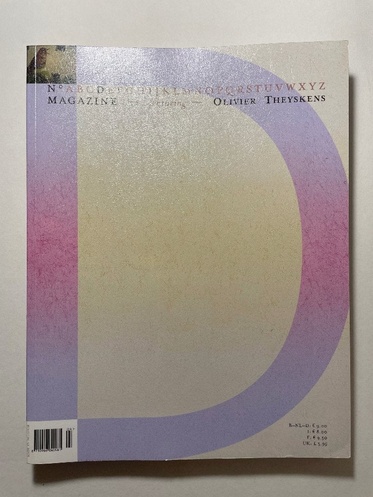 A Magazine ND – Olivier Theyskens (2003), Ophalen of Verzenden, 1980 tot heden, Buitenland, Tijdschrift