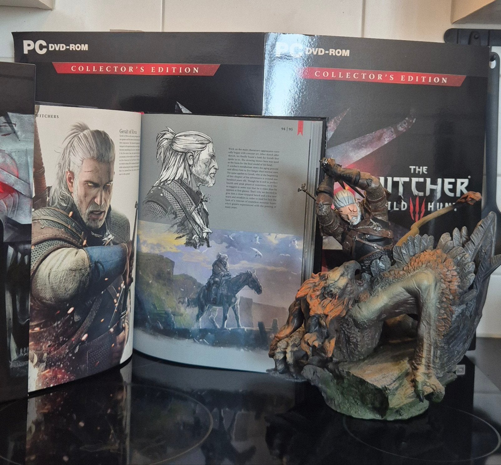 The Witcher 3 Wild Hunt Collector's Edition PC(incomplete), Ophalen of Verzenden, Zo goed als nieuw