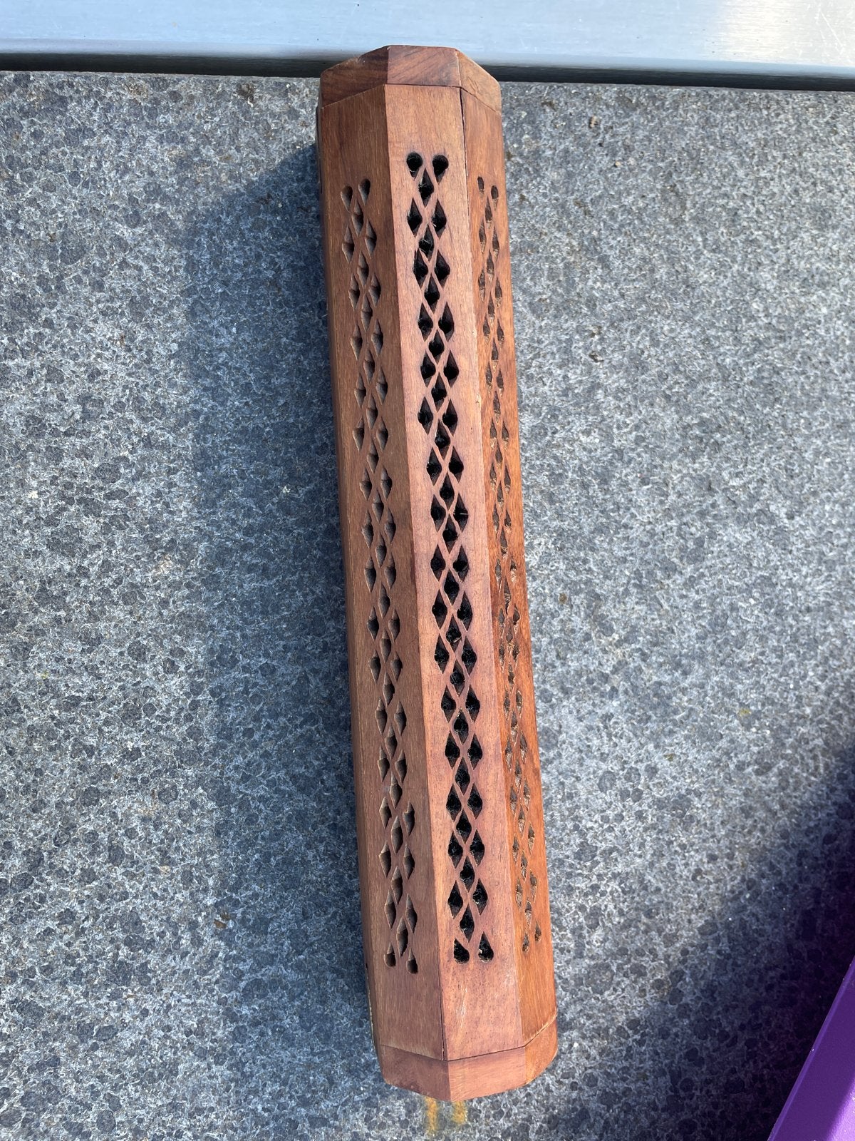 Houten wierookbrander, Ophalen of Verzenden, Gebruikt, Hout, Oosters