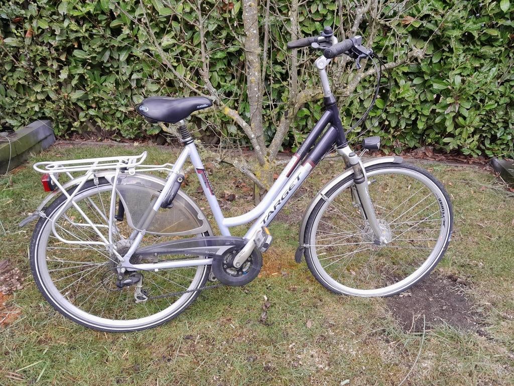 Trekkingfiets, fiets, damesfiets, shimano, target, Fietsen en Brommers, Fietsen | Dames | Damesfietsen, Ophalen, Gebruikt, Overige merken