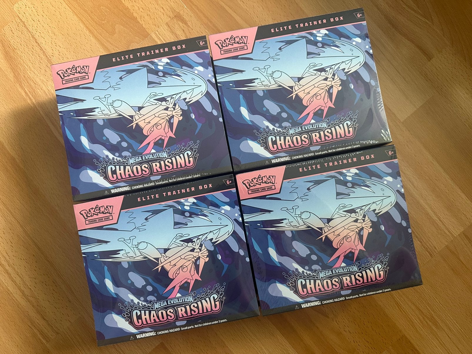 Pokémon MEGA Evolution Chaos Rising Elite Trainer Box ETB, Hobby en Vrije tijd, Verzamelkaartspellen | Pokémon, Ophalen of Verzenden