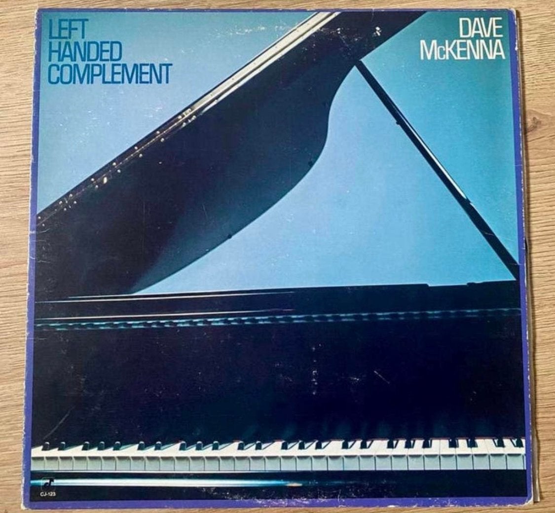lp: Dave McKenna - Left Handed Complement (1980), Ophalen of Verzenden, Gebruikt, LP