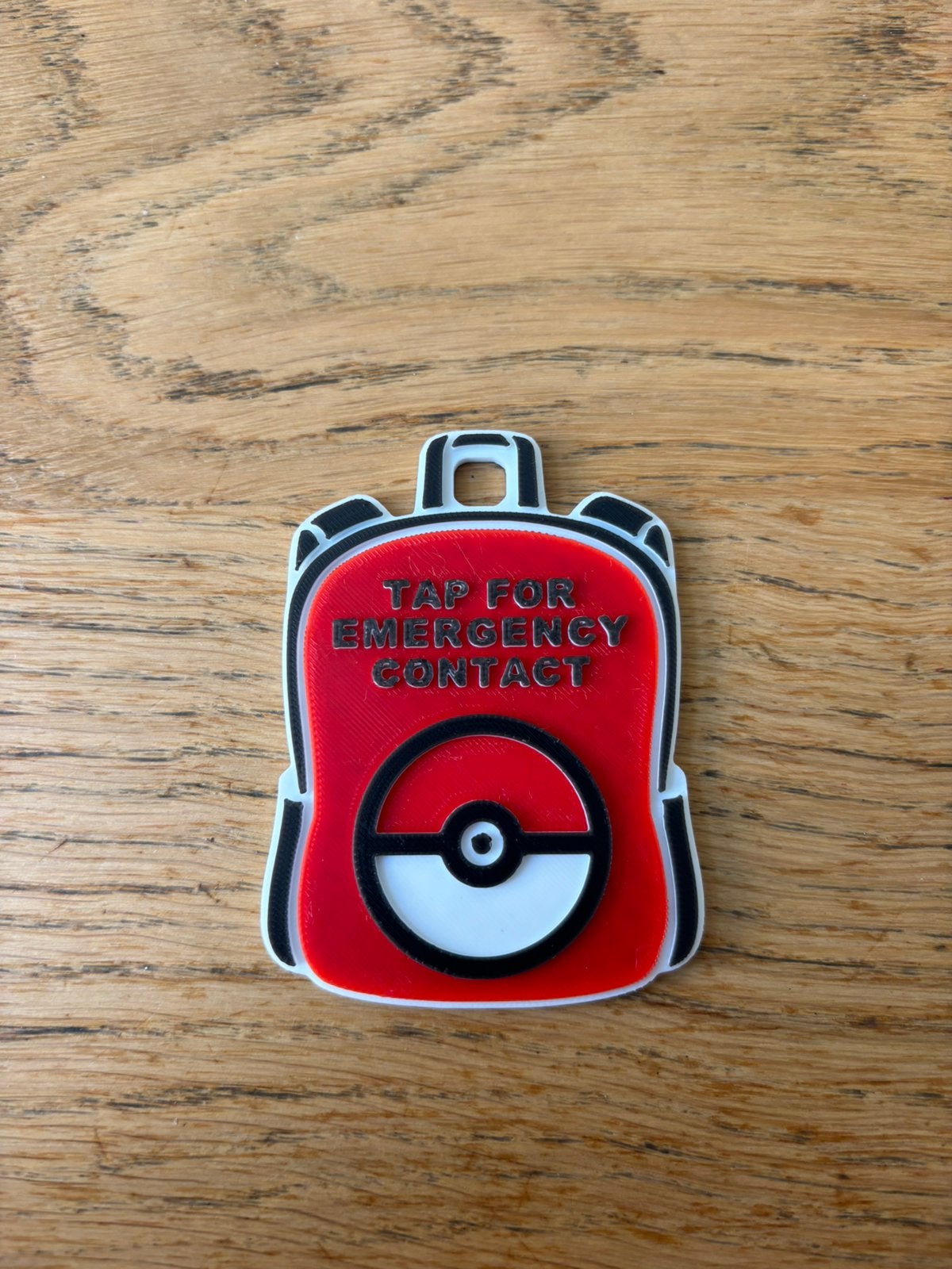Pokemon nood contact tag, Ophalen of Verzenden, Nieuw