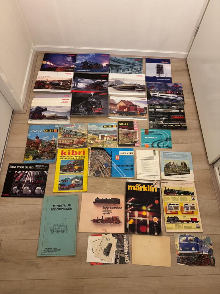 Modeltrein boeken Marklin etc., Overige merken, Gebruikt, Gelijkstroom of Wisselstroom, Boek, Tijdschrift of Catalogus