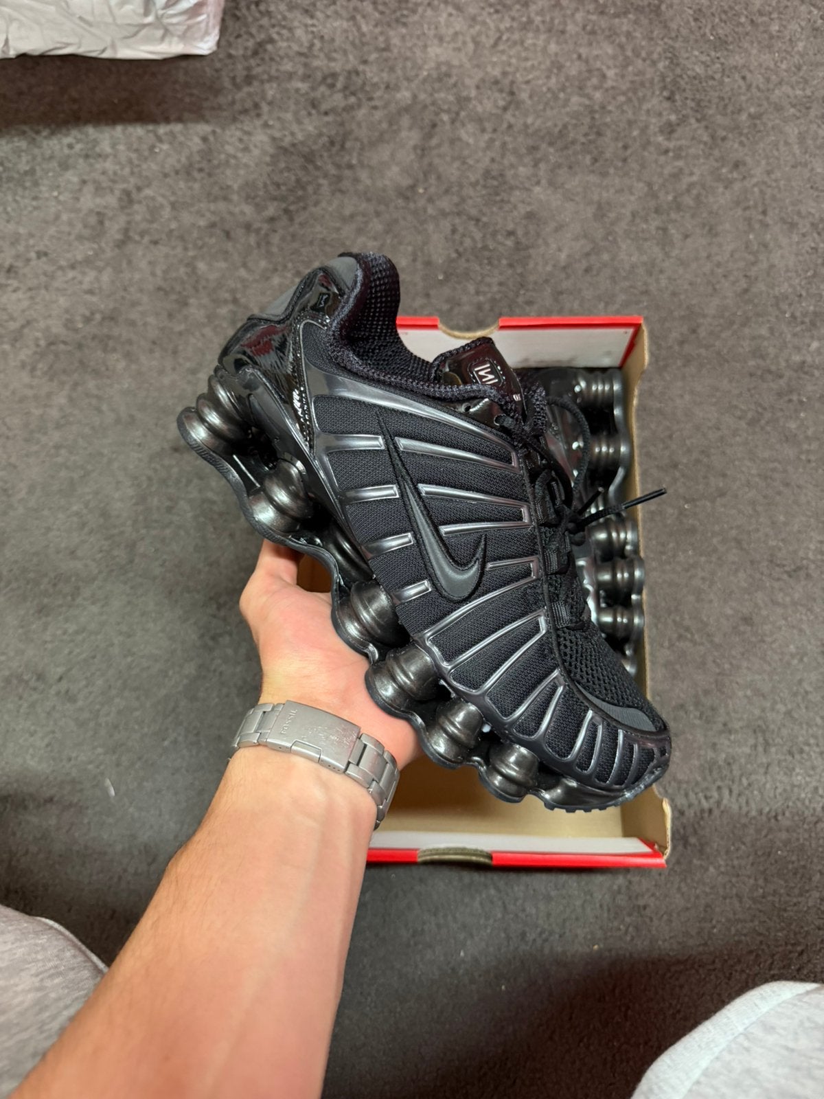 Nike Shox TL Zwart Zilver - Maat 38 en 40, Zwart, Nieuw, M, Ophalen of Verzenden