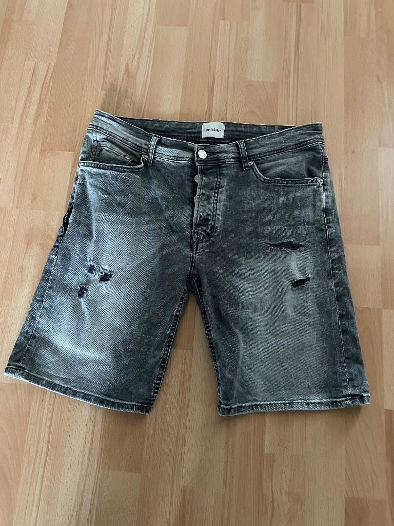 Chasin korte broek zwart maat L, Ophalen of Verzenden, Zo goed als nieuw, Maat 52/54 (L), Zwart