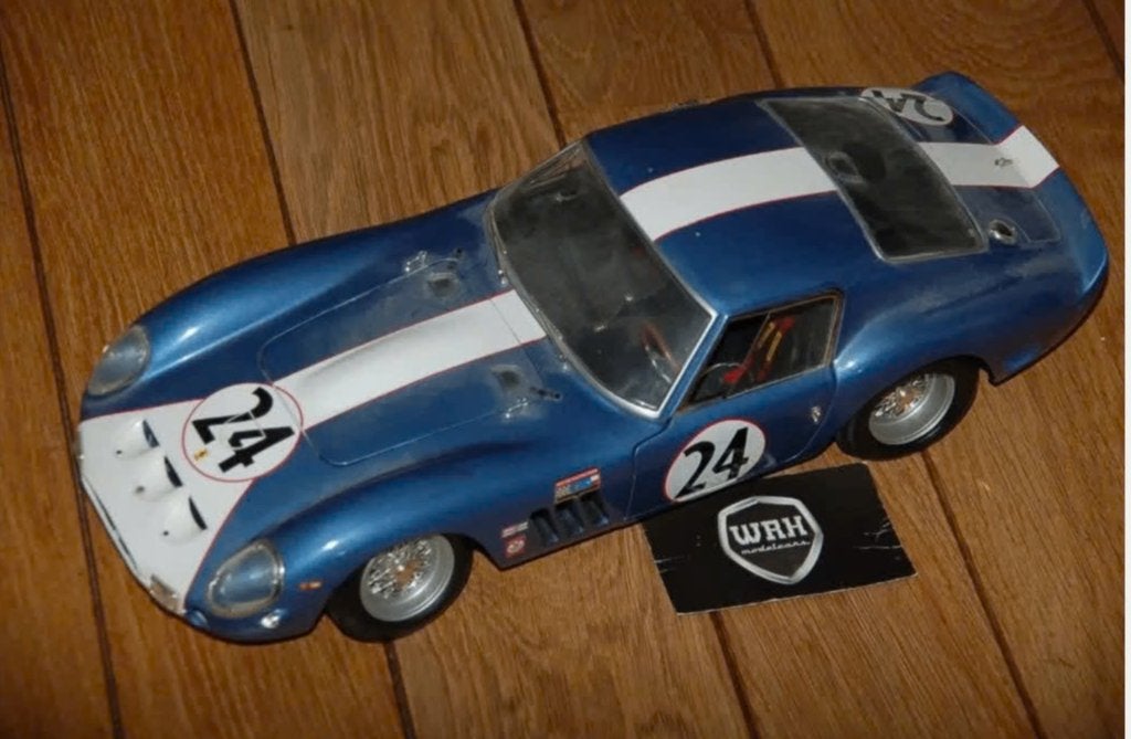 1:12 Ferrari 250 GTO race model #24 Revell zie info WRH, Verzenden, Gebruikt, 1:9 t/m 1:12, Auto