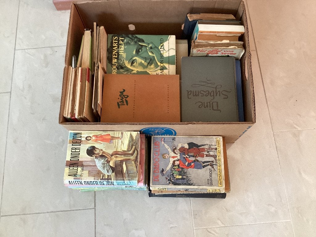 Oude boeken, Ophalen