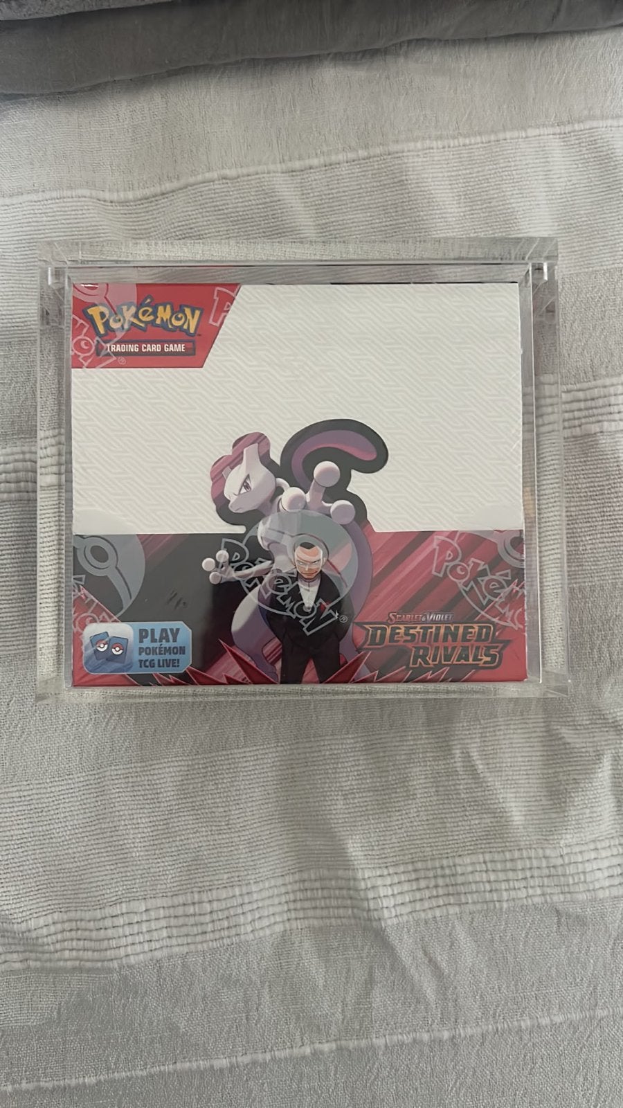 Destined Rivals Booster Box - Super MINT (3 stuks), Ophalen of Verzenden, Nieuw, Boosterbox