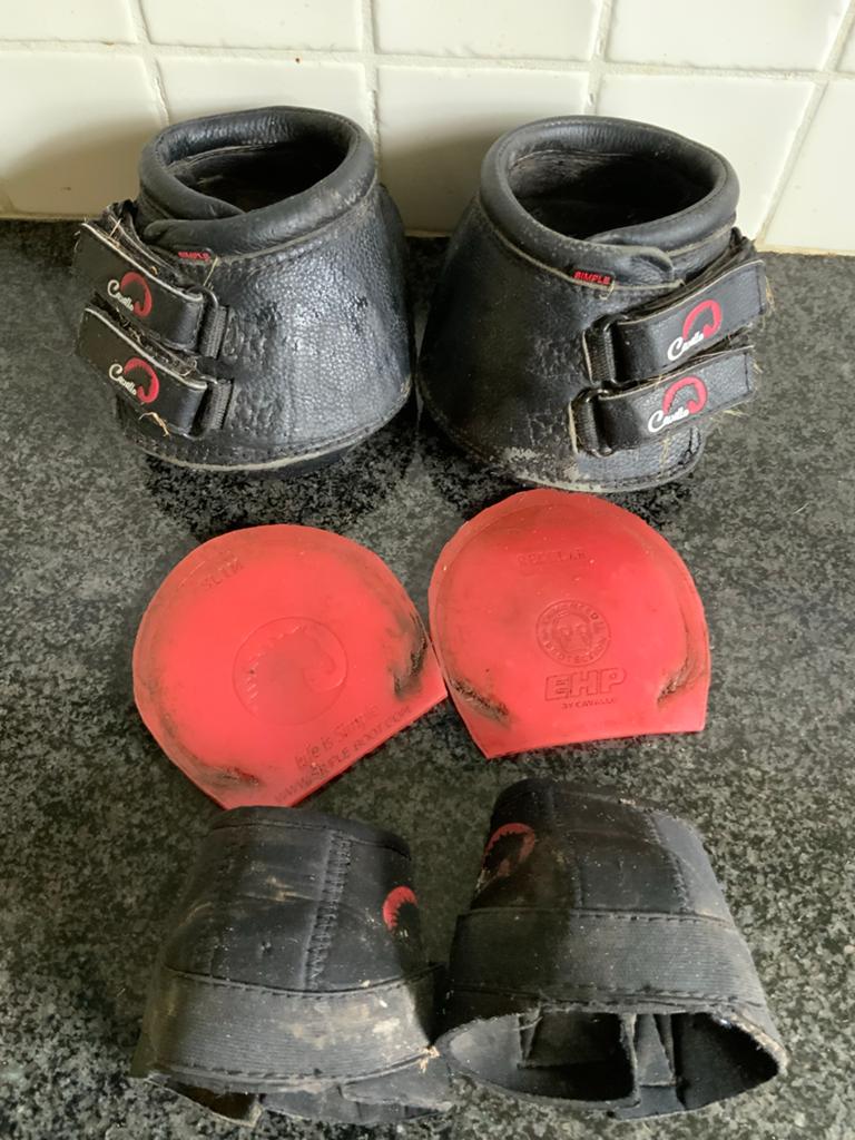 Hoefschoenen Cavallo Simple Regular maat 1, Ophalen of Verzenden, Zo goed als nieuw