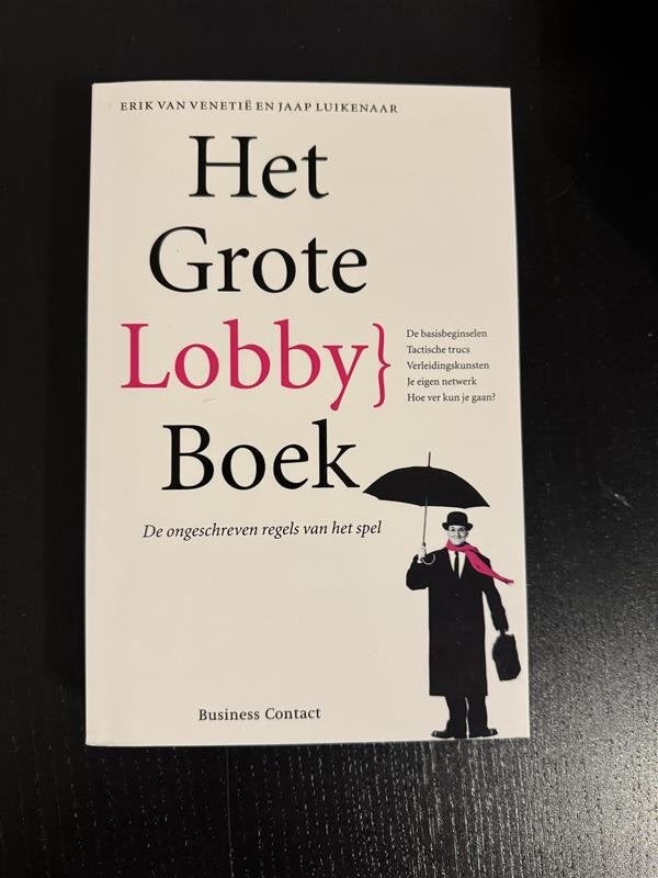 Het Grote Lobby Boek - Erik van Venetië & Jaap Luikenaar, Ophalen, HBO, Zo goed als nieuw, Gamma