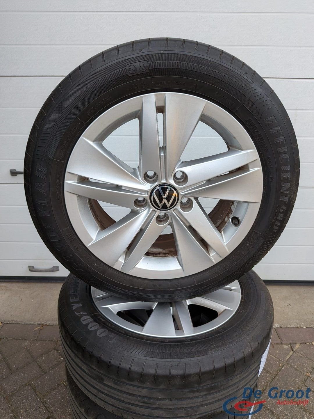 zomerwielen / zomerbanden 205/55/16 Volkswagen Golf, Ophalen, Gebruikt, -, Banden en Velgen