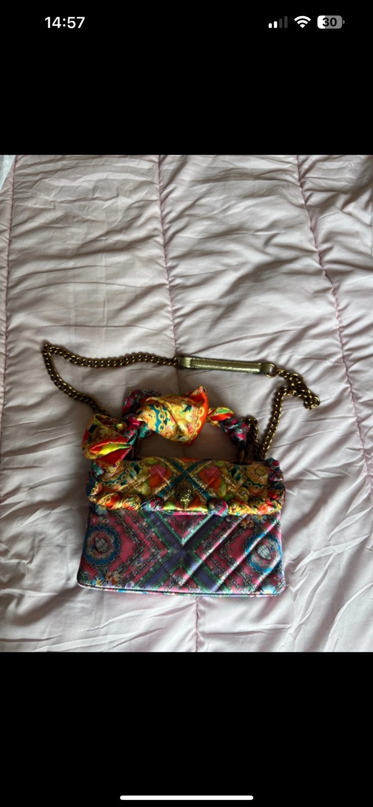 Kleurrijke kurt Geiger tas, Ophalen of Verzenden, Nieuw, Overige kleuren, Handtas