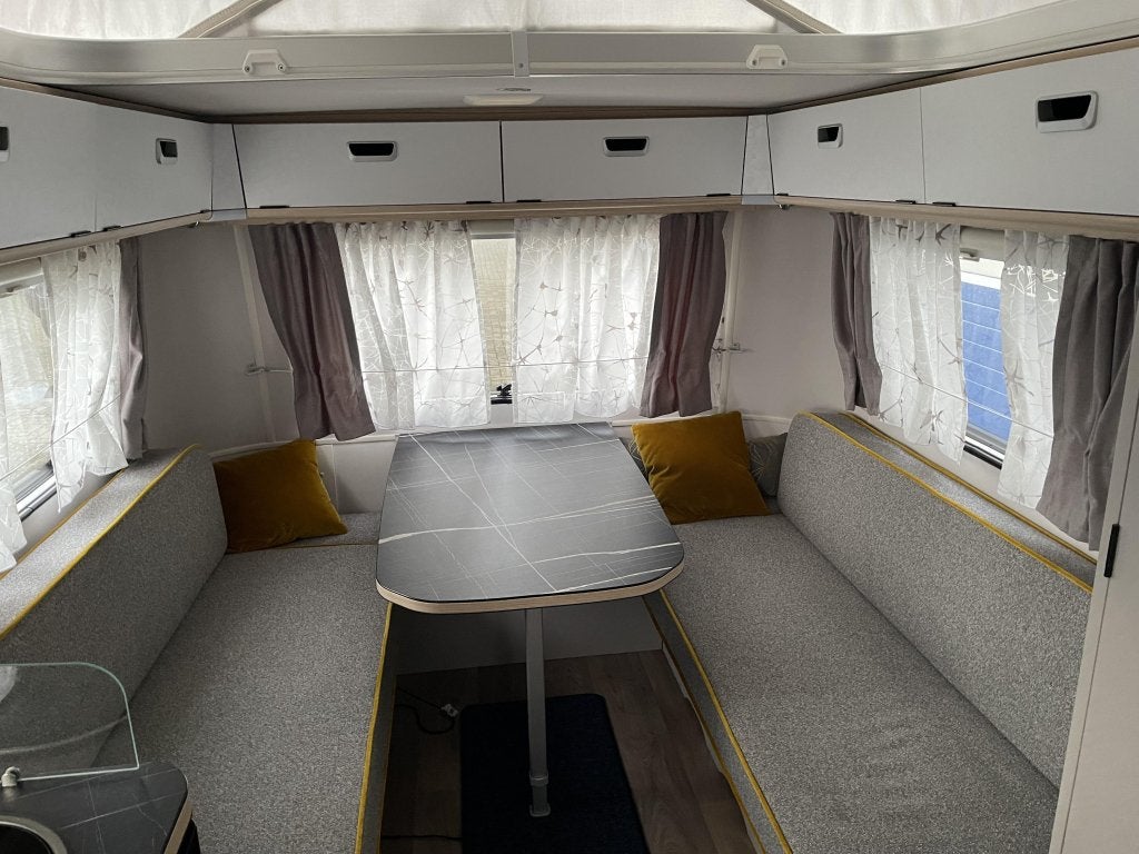 Eriba Touring 540 Mover, Thule luifel, Caravans en Kamperen, Overige typen, Bedrijf, Eriba, Overige