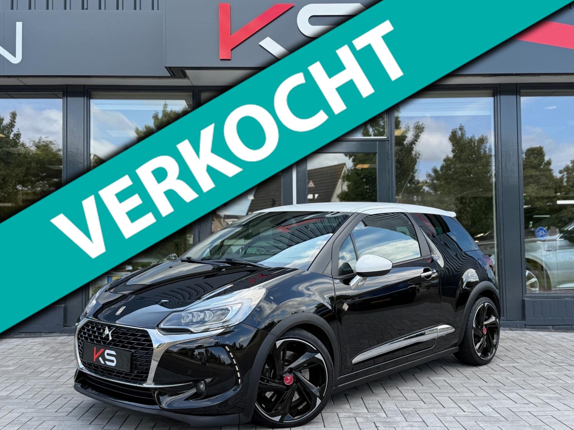 DS 3 1.6 Performance 208PK Navi Carplay Led Camera, Voorwielaandrijving, Gebruikt, 4 cilinders, Alcantara