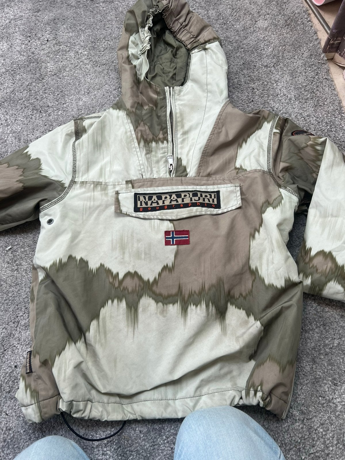 Napapijri Jas, Verzenden, Zo goed als nieuw, Jongen, Jas