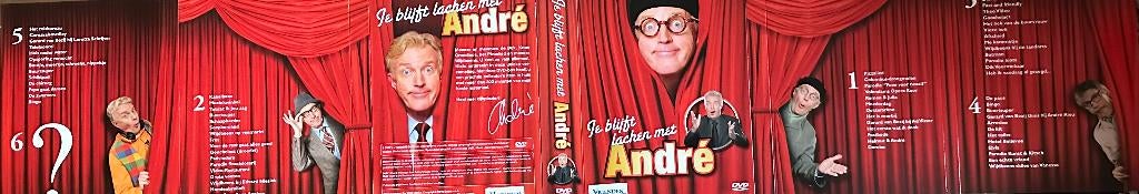 Andre van Duin Je blijft lachen met Andre  6 DVD, Alle leeftijden, Verzenden, Zo goed als nieuw, Komedie
