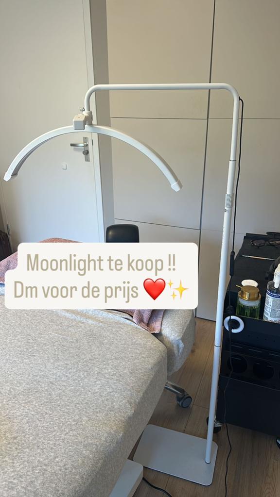 Moonlight statief lamp wimperlamp, Ophalen of Verzenden, Zo goed als nieuw