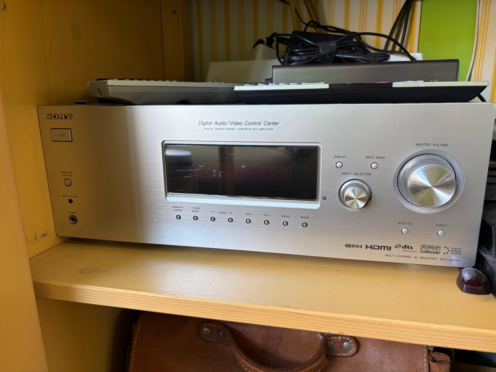 Sony STR-DG510 AV Receiver - Digital Audio/Video Control, Ophalen, Gebruikt, 60 tot 120 watt, Sony