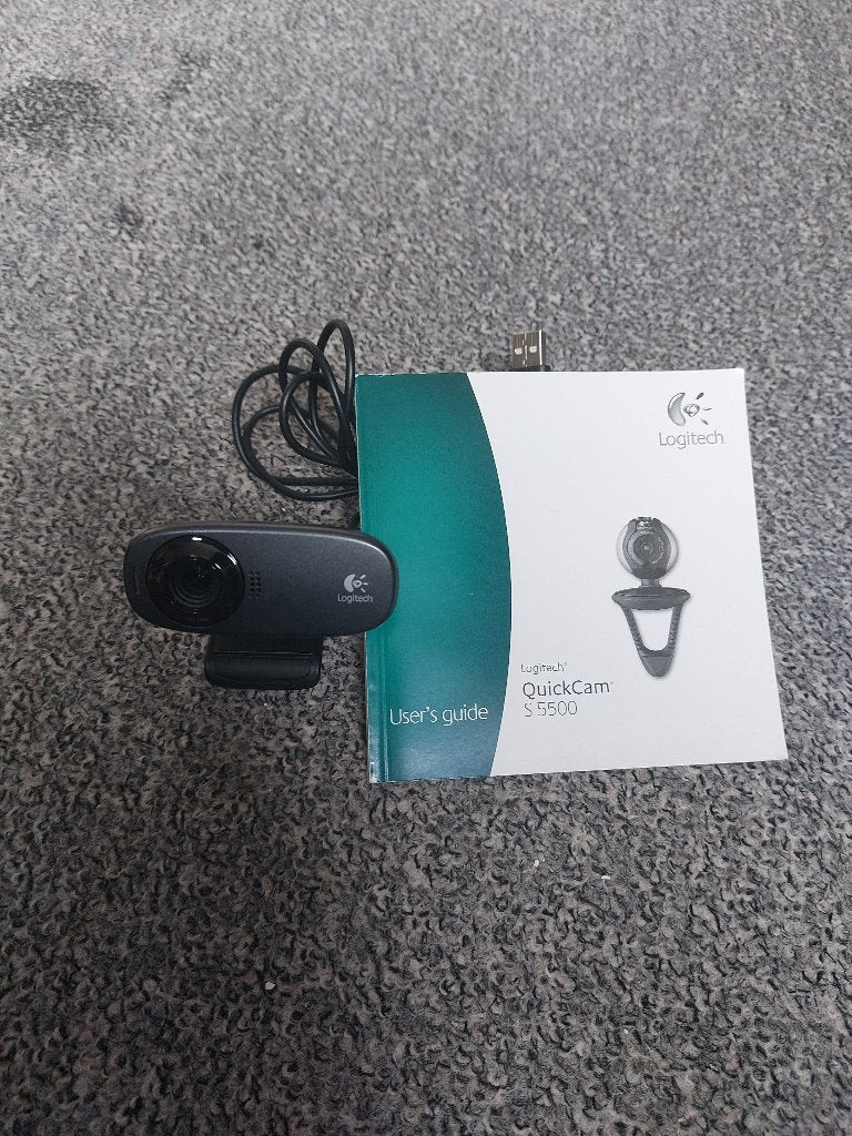 Logitech webcam S5500, Computers en Software, MacOS, HP, Logitech, Ophalen of Verzenden, Zo goed als nieuw
