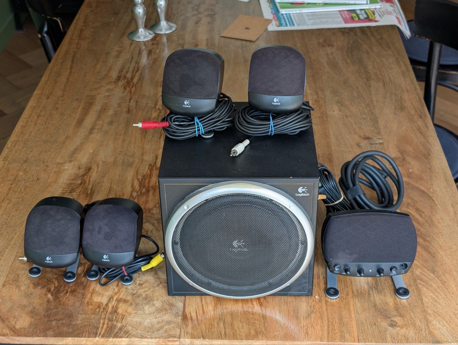 Logitech Z-640 5.1 Surround Sound Speakerset, Ophalen of Verzenden