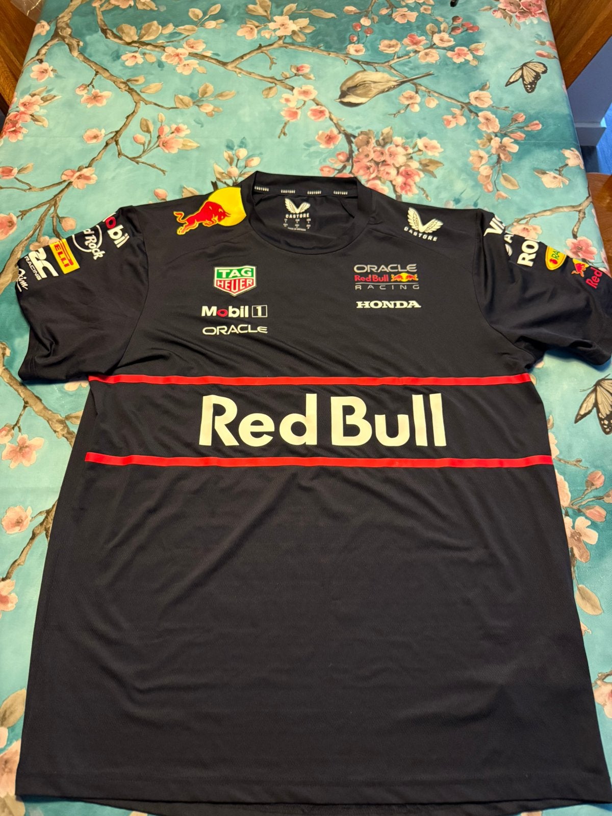 Origineel Oracle Red Bull Racing 2025 Castore, model TM9866., Ophalen of Verzenden, Zo goed als nieuw, Shirt
