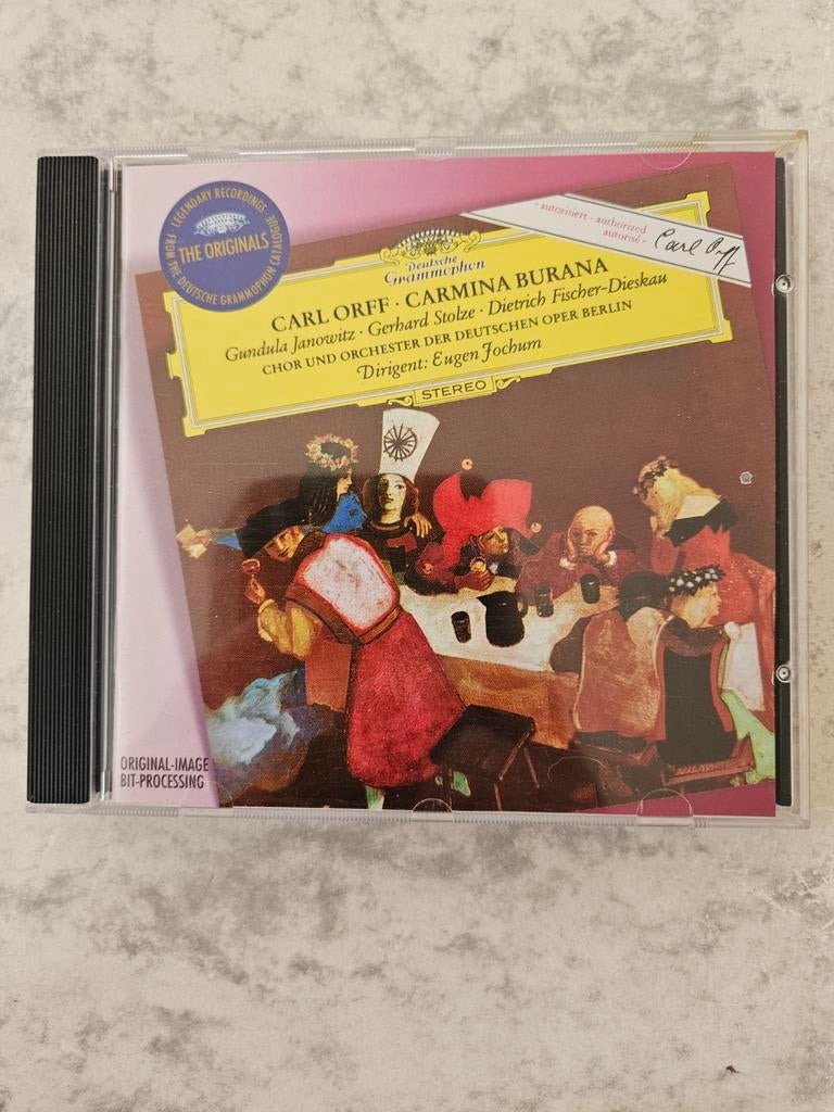 Carl Orff - Carmina Burana (Eugen Jochum) | DG The Originals, Cd's en Dvd's, Cd's | Klassiek, Zo goed als nieuw, Romantiek, Ophalen of Verzenden