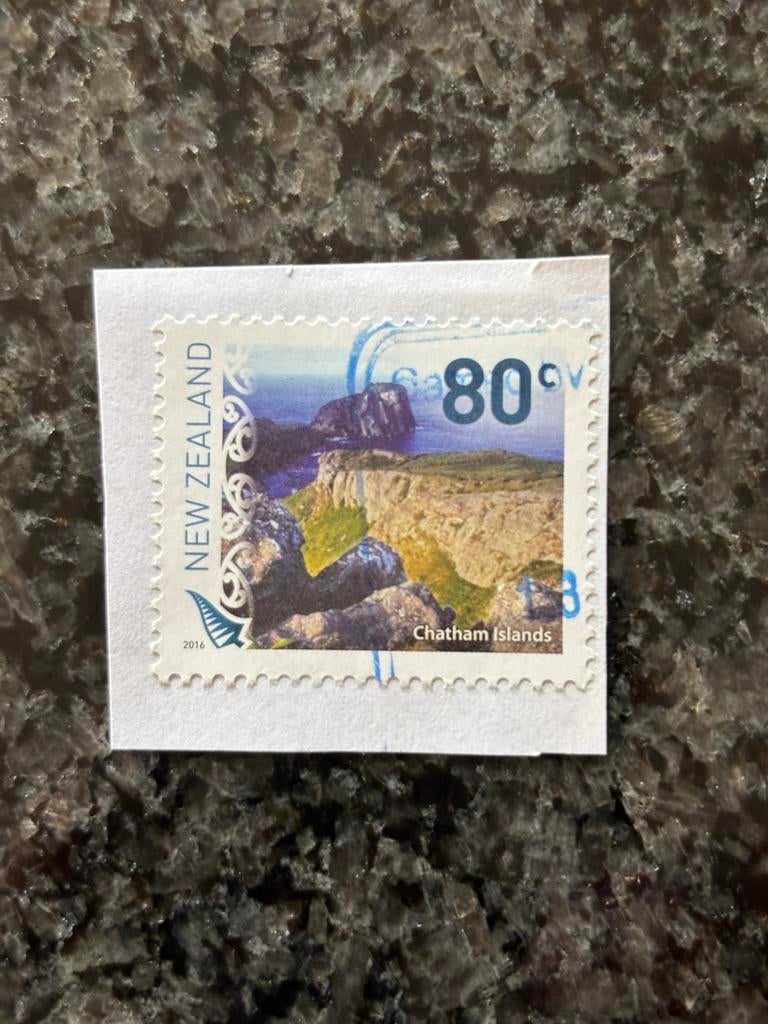 Gestempelde postzegel Nieuw-Zeeland - Chatham Islands 2016, Postzegels en Munten, Ophalen of Verzenden, Gestempeld