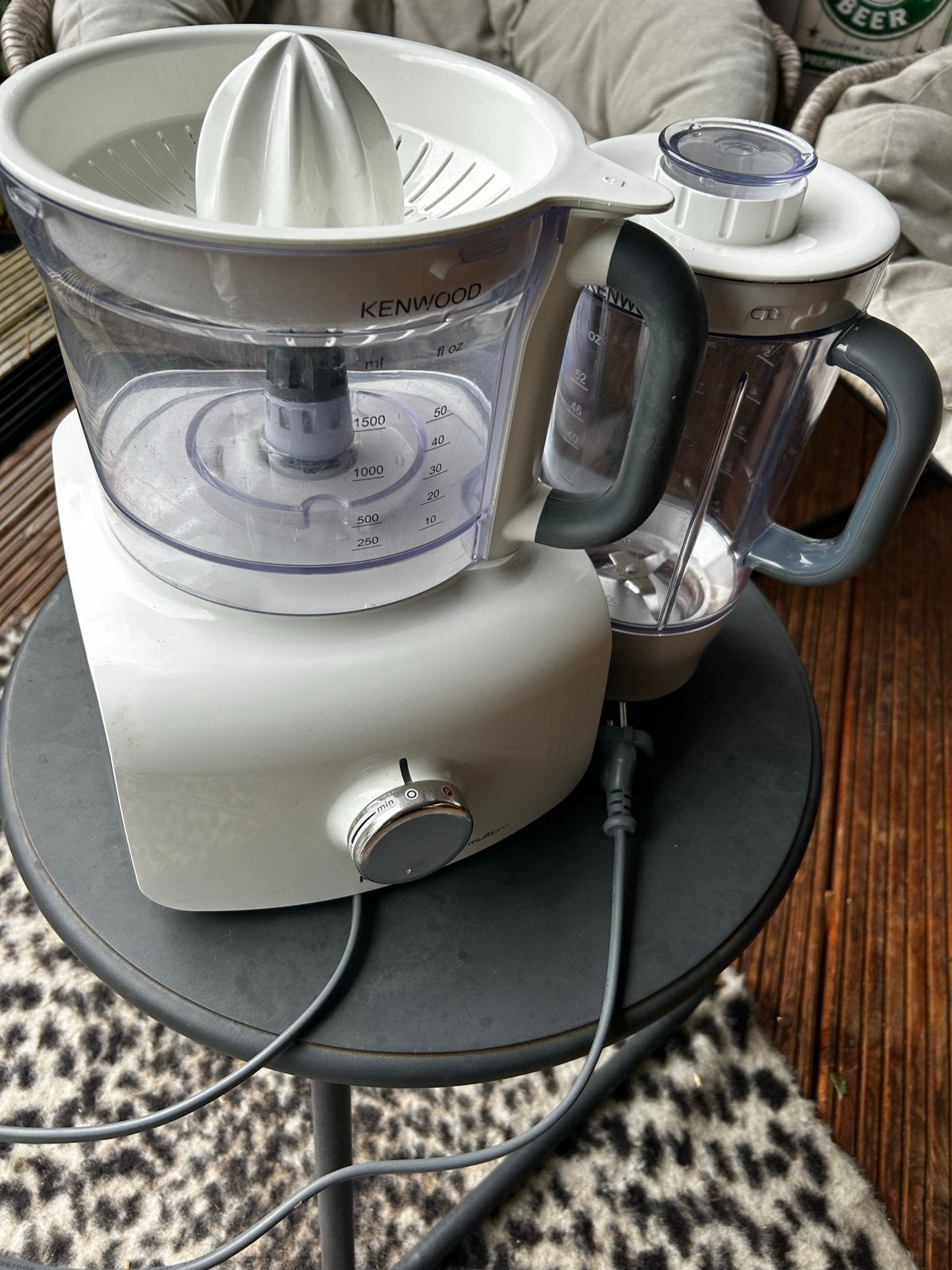 Kenwood Multipro FDP60 Foodprocessor, Gebruikt, 3 snelheden of meer, Ophalen of Verzenden, 2 tot 3 liter