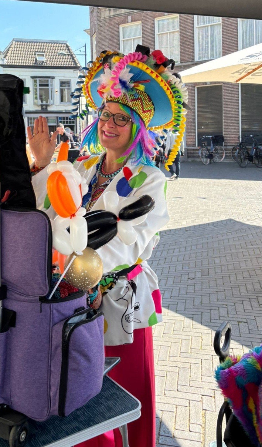 Ballonnenclown Essie, Ophalen of Verzenden, Nieuw, Overige typen, Verjaardag