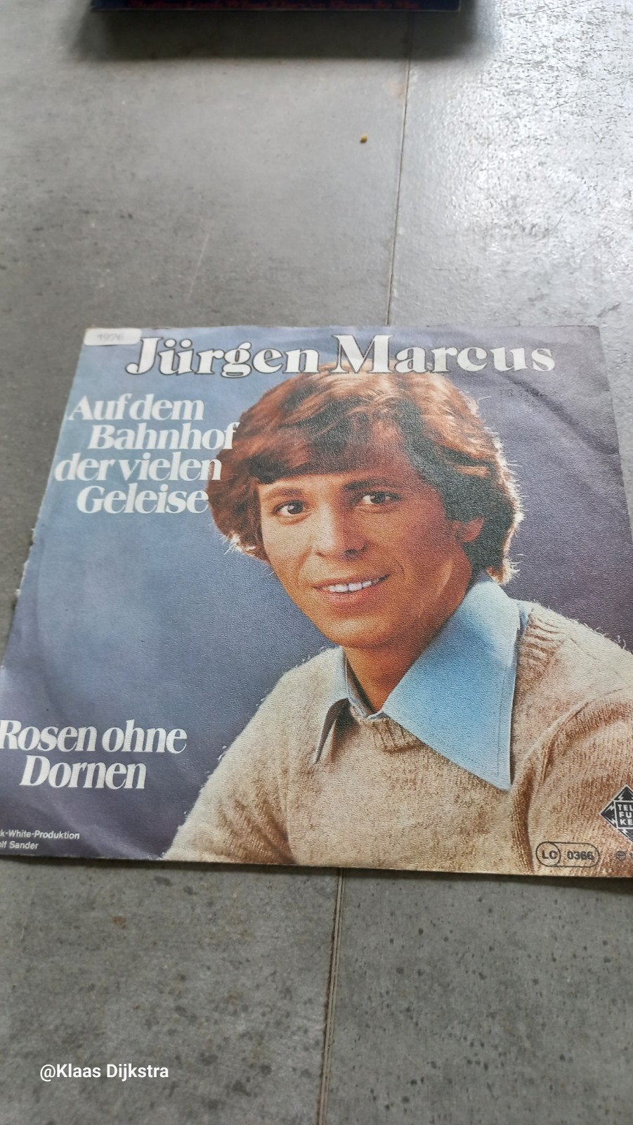 Jürgen Marcus - Auf dem Bahnhof der vielen Geleise ), Ophalen of Verzenden, Gebruikt, 7 inch, Schlager
