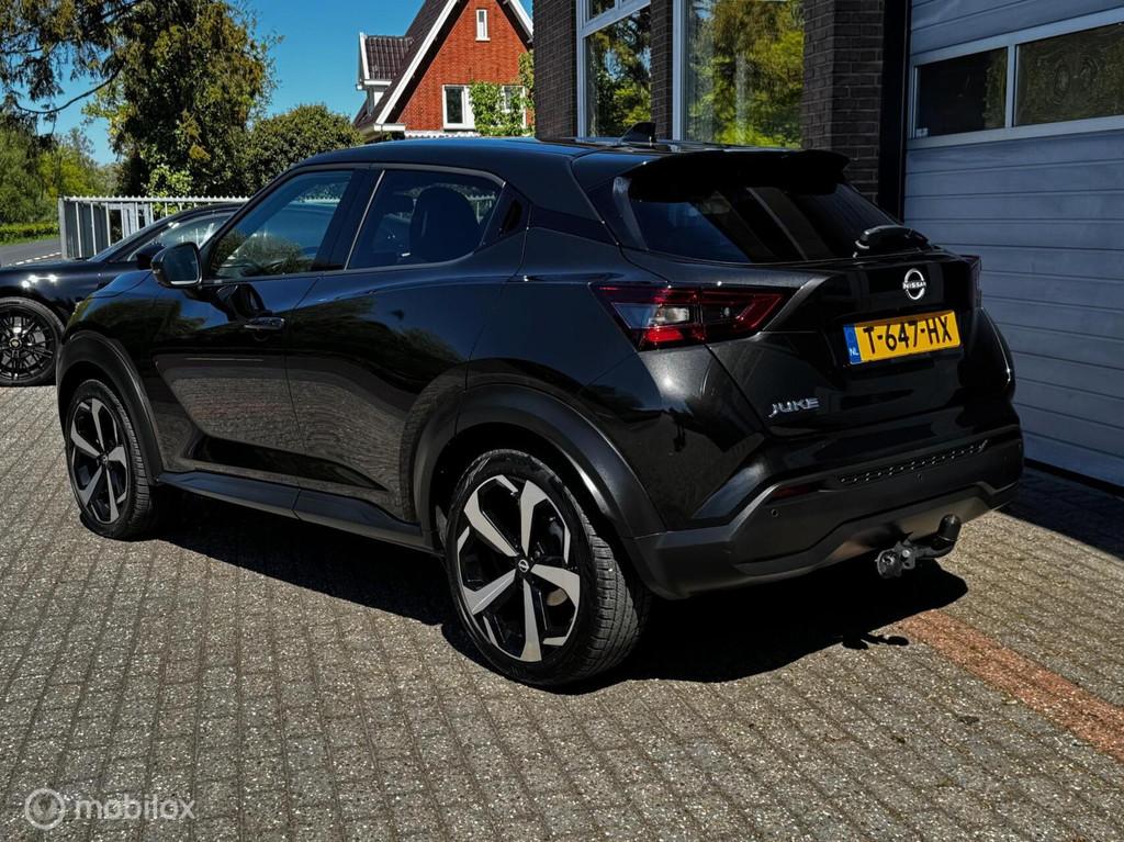 Nissan Juke 1.0 DIG-T N-Design NAVI/AIRCO/MF-STUUR/XENON, Voorwielaandrijving, Euro 6, Zwart, Origineel Nederlands
