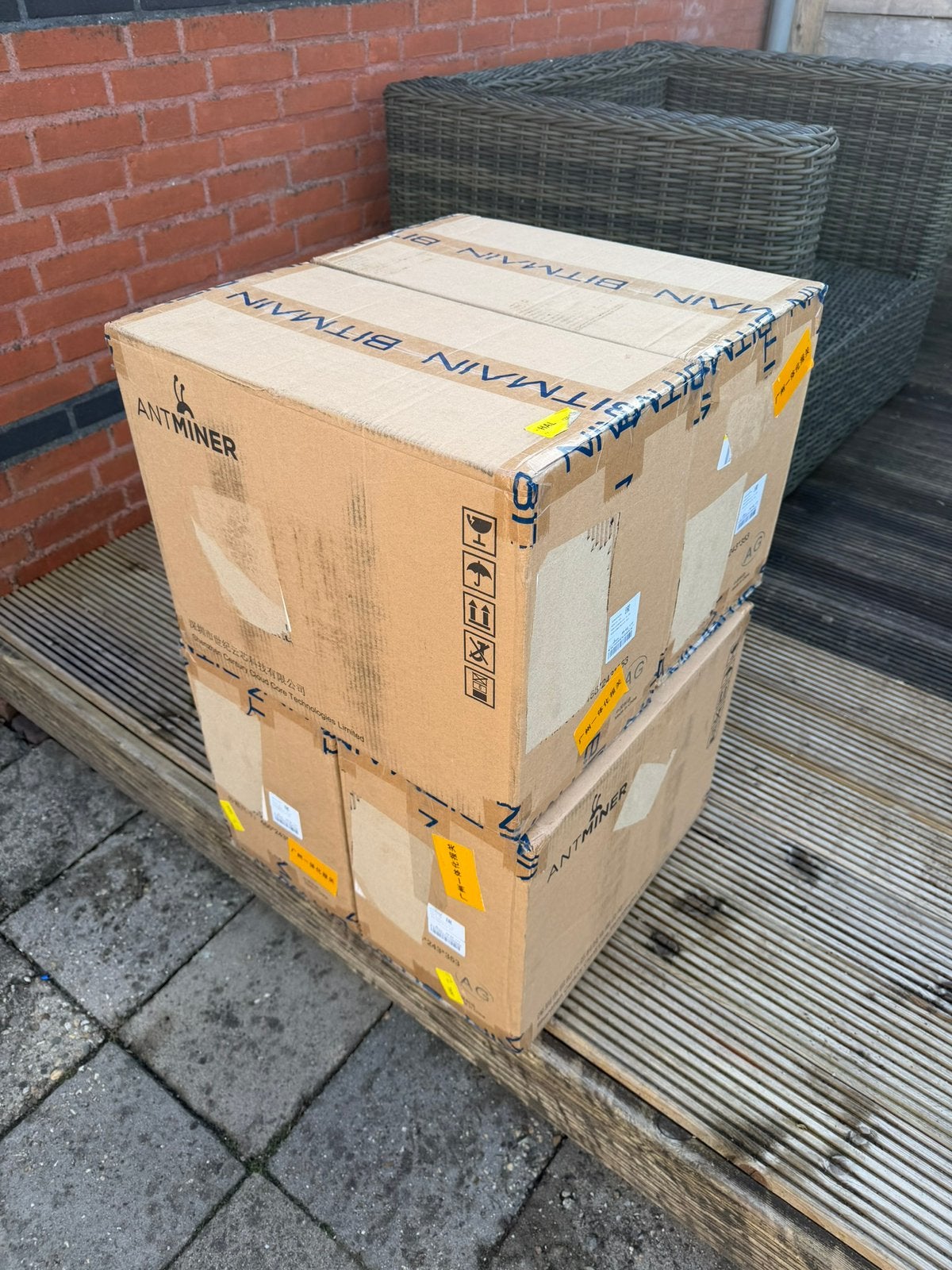 Antminer S9SE 17TH Bitcoin miner Nieuw in doos, Ophalen of Verzenden, Nieuw