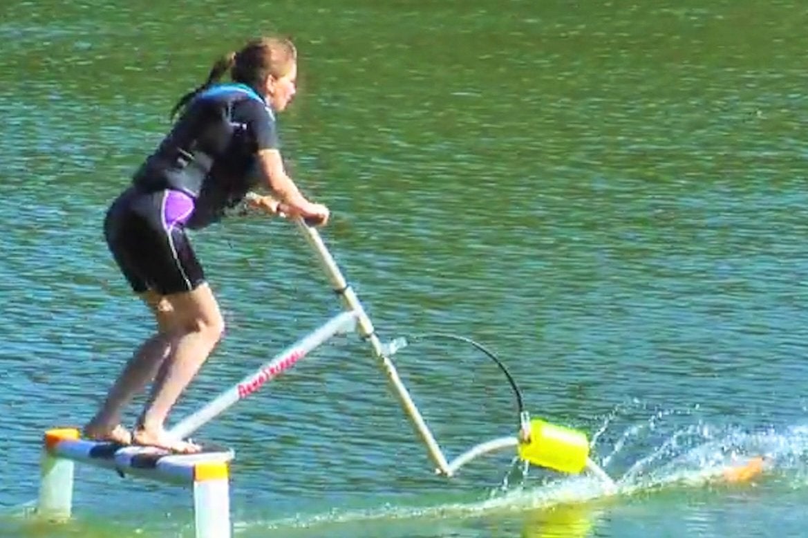 Aqua Skipper aquaskipper foilstep, Ophalen, Gebruikt, SUP-accessoire