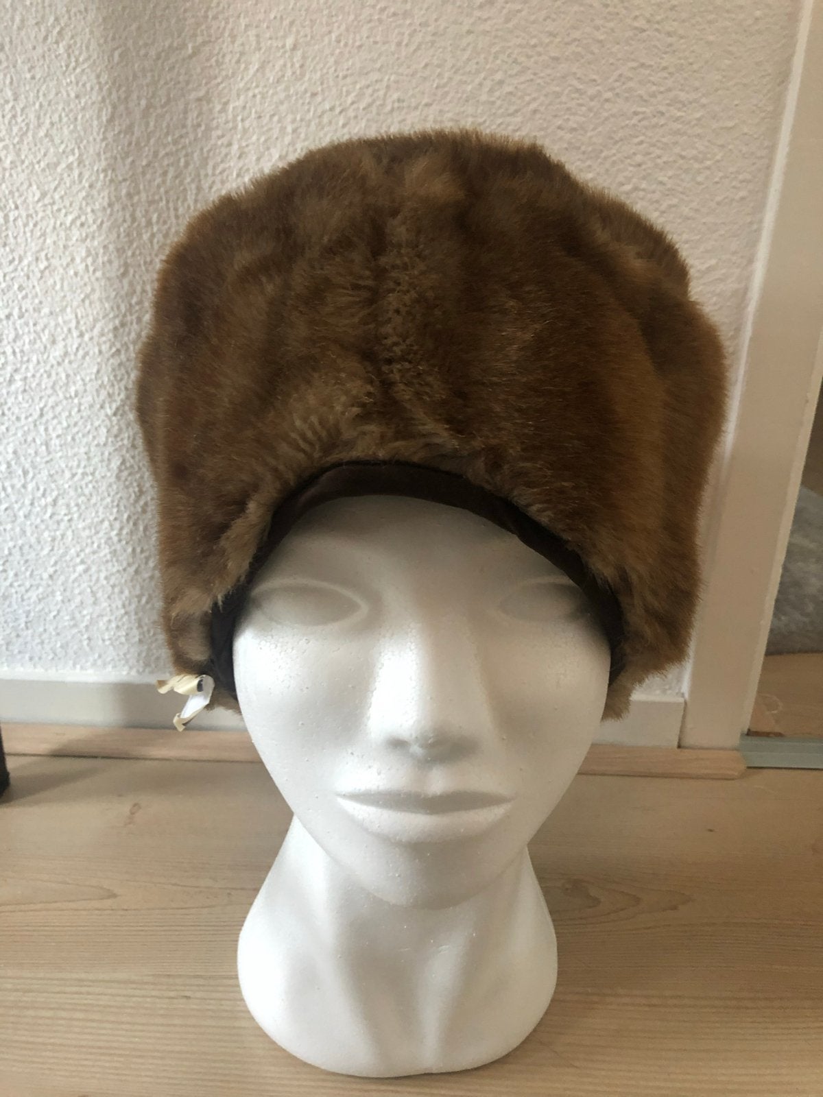 Vintage Bontmuts, Kleding | Dames, Ophalen of Verzenden, Zo goed als nieuw, One size fits all, Hoed