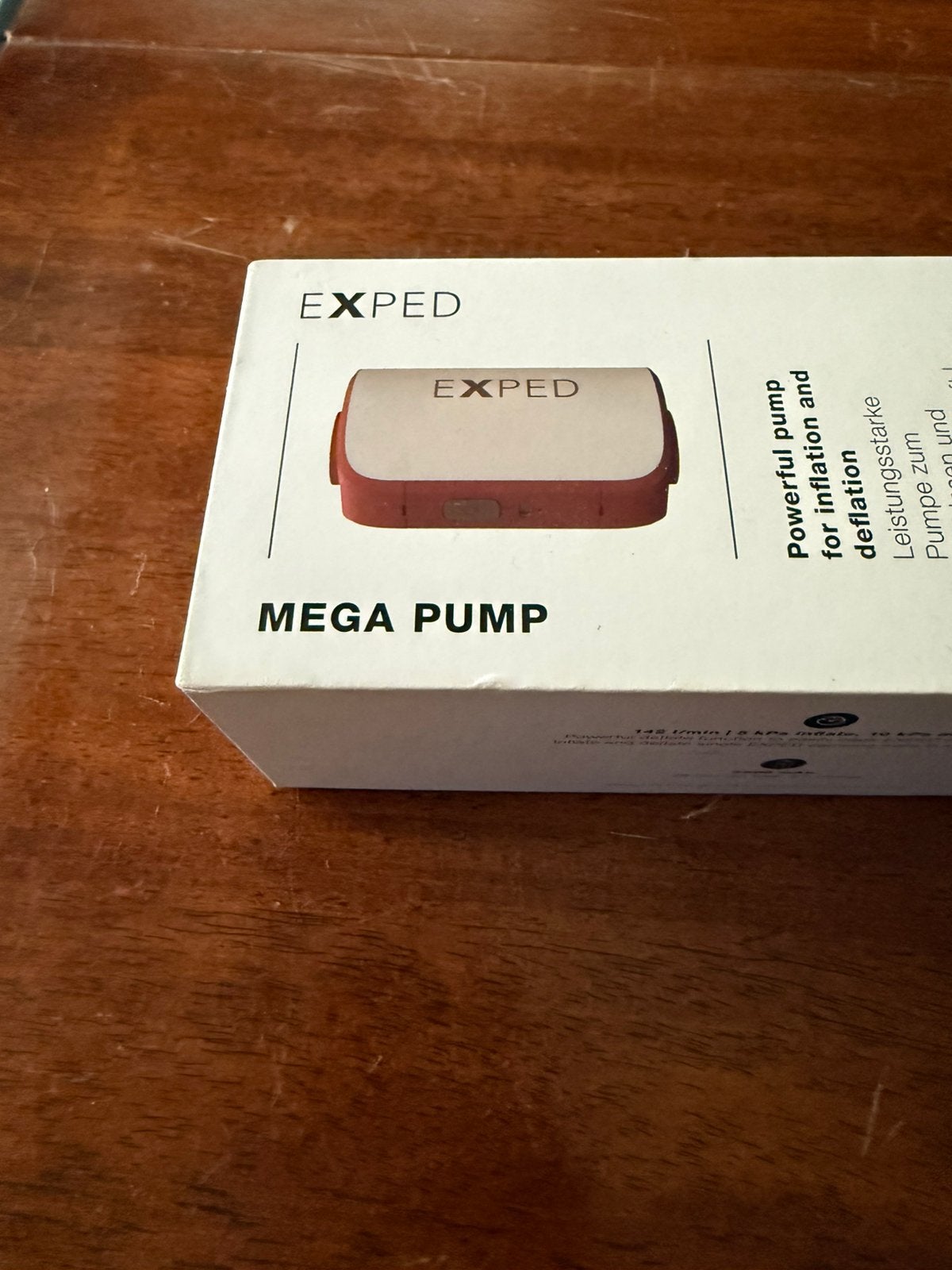 Exped maga pump voor exped luchtbedden, Ophalen of Verzenden, Nieuw, Elektrisch