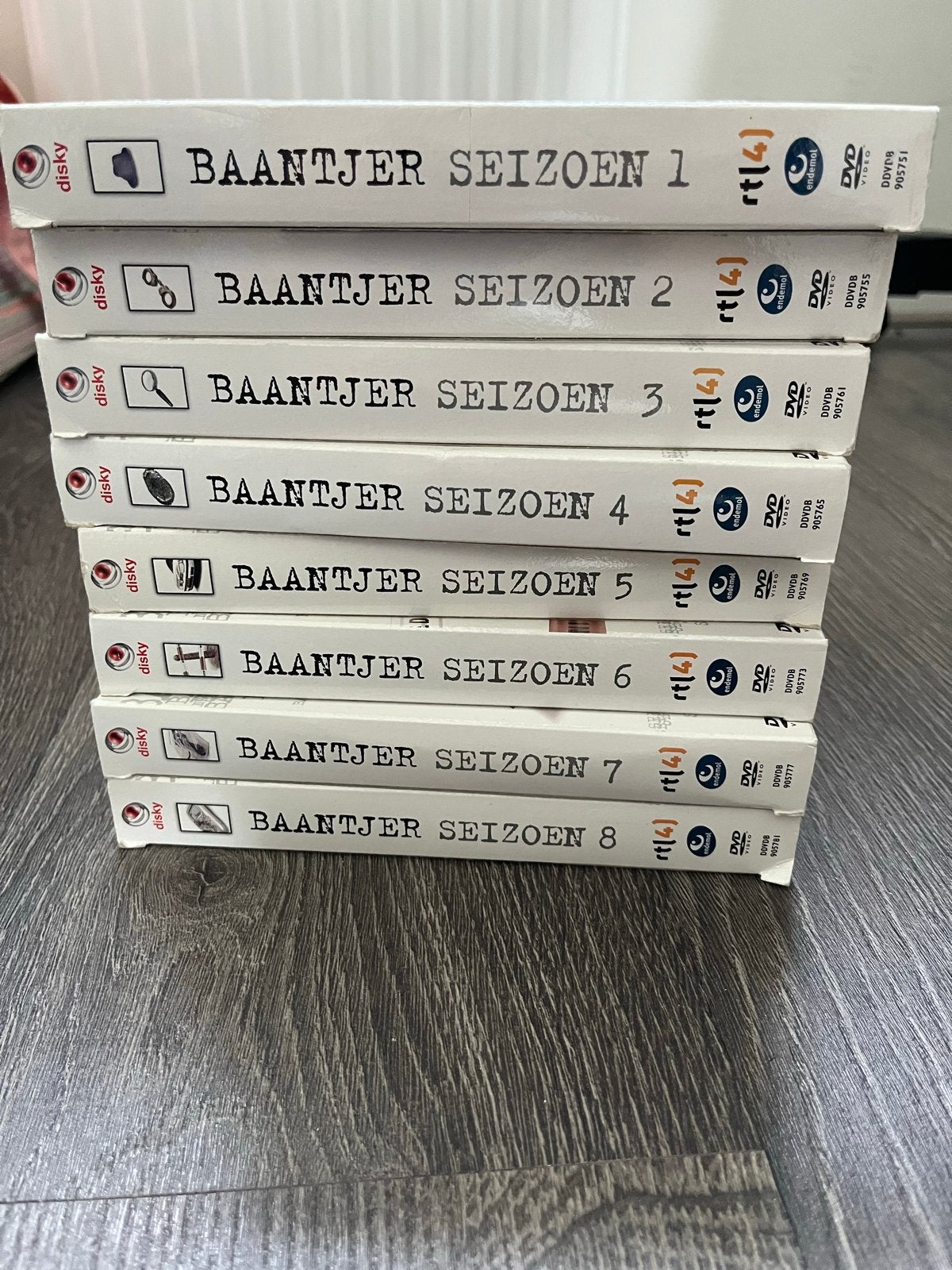 Baantjer Seizoenen 1-8 DVD Boxset - Complete Collectie, Ophalen, Gebruikt, Nederlands, Nederlands