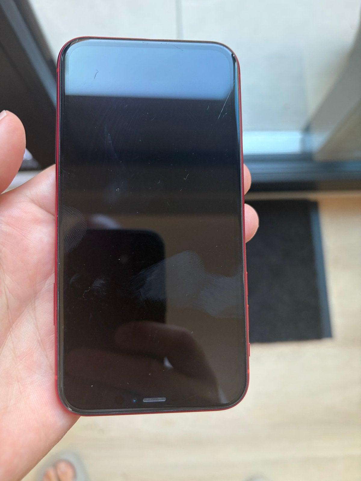 iPhone XR 128 GB Rood - Krasvrij, Ophalen, 128 GB, IPhone XR, Zo goed als nieuw