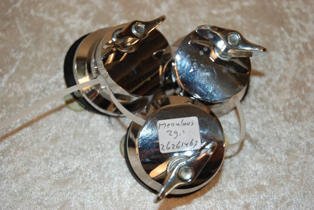 Set van 3 floortom brackets   <26261467>, Gebruikt, ., Drums of Percussie, Ophalen of Verzenden